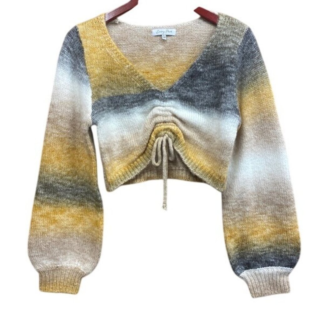 Emory Park Crop Sweater Size Small